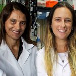 Foto ilustrativa, collage de 2 investigadoras, posan en fotos de medio cuerpo con bata blanca, sonríen.
https://www.agenciacyta.org.ar/content/uploads/2020/10/IMAGEN-1-cyt-Titular-Directoras-y-primeros-autores-del-estudio-150x150.jpg