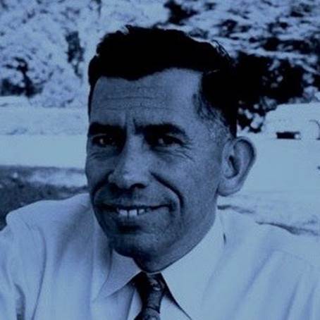 Rafael Lucas de visita en la Universidad de California, Berkeley, en 1960